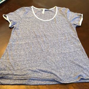 Lularoe Blueish Grey Classic Tee XL